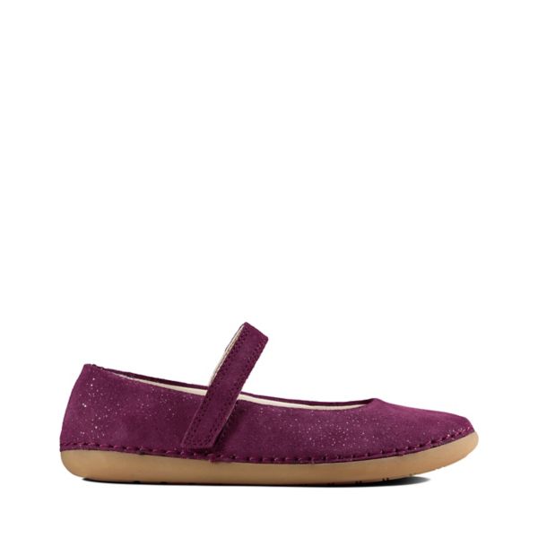 Clarks Girls Skylark Tap Kid Casual Shoes Purple | USA-2413680